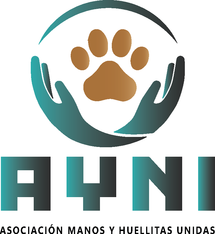 Emblema de Ayni: manos que sostienen una huella