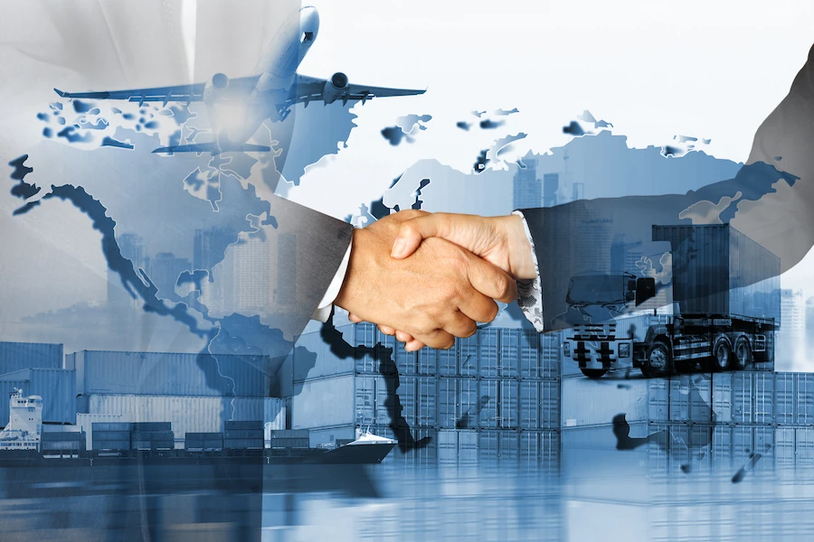 Acuerdo comercial internacional sobre un mapa global de transporte